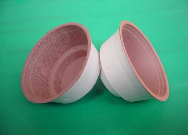 Molded fiber products