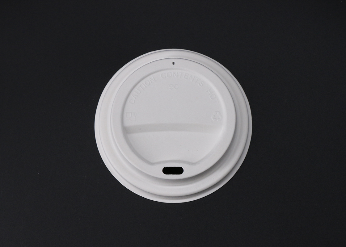 Molded Pulp Cup LidMolded Pulp Cup Lid